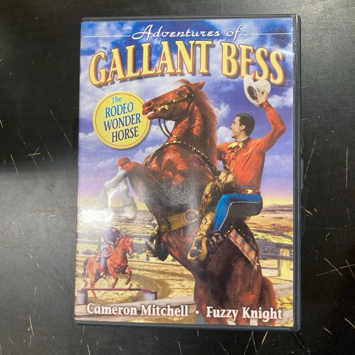 Adventures Of Gallant Bess DVD (M-/VG+) -draama- (R1 USA/ei suomenkielistä tekstitystä)